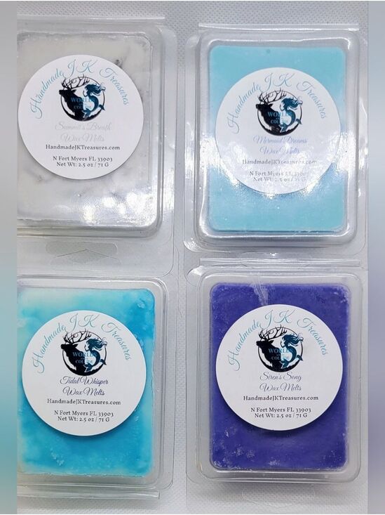 Hand Crafted Other - Artisan Vegan soy wax melts 6 count